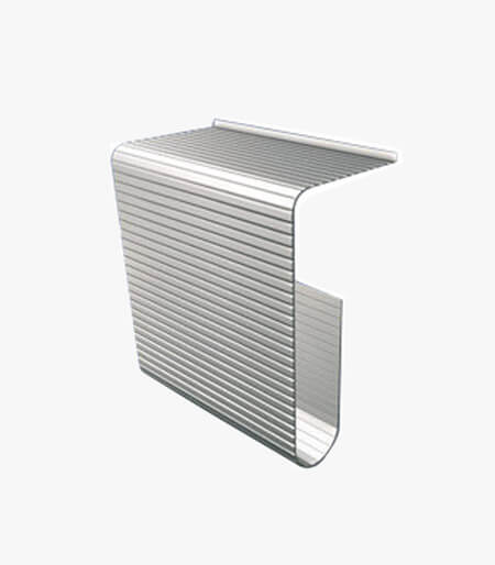 aluminium riveted apron covers